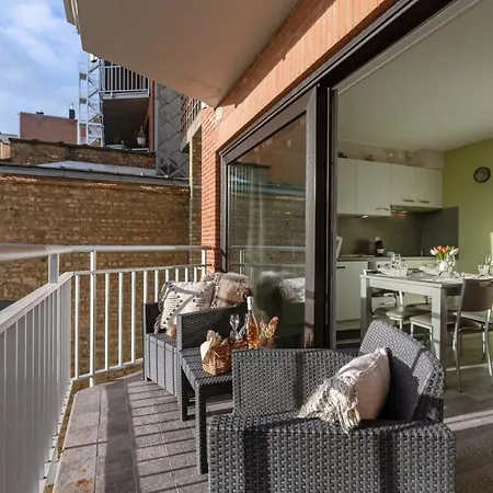 Huswell - Charming Studio With Terrace Nearby The Beach Apartment